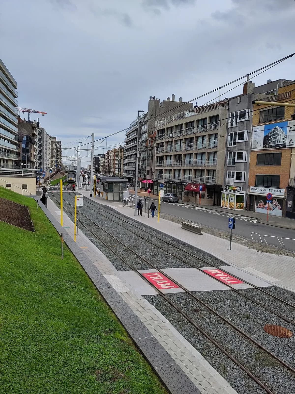 Wenduine centrum near De Haan Zeepreventorium beach area