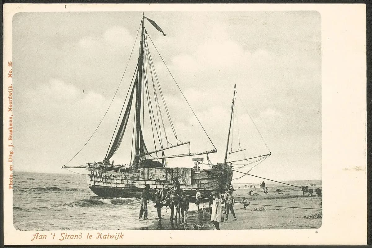 Katwijk aan Zee Hondenstrand, Katwijk aan Zee, Netherlands